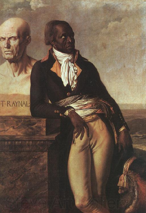 Anne-Louis Girodet-Trioson Portrait of Jean-Baptiste Belley France oil painting art